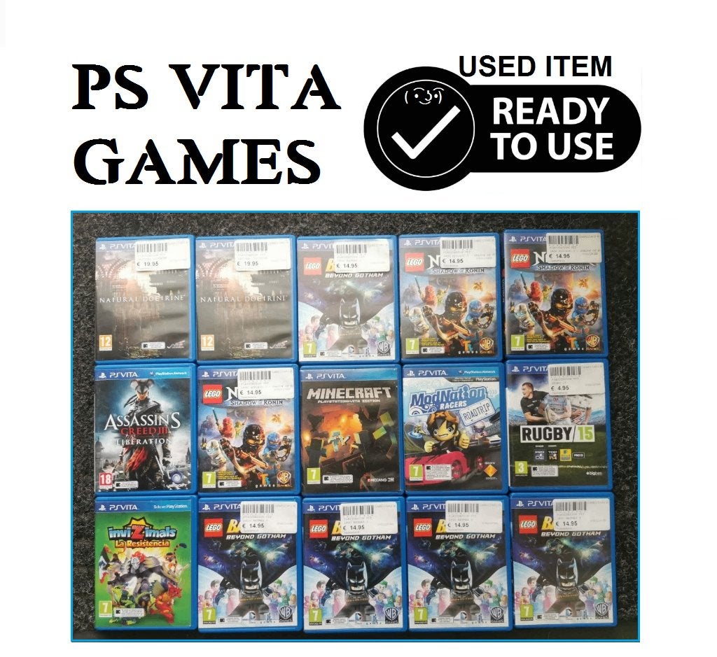 LOT van 15 PS VITA SPELLEN, Enlèvement ou Envoi, Comme neuf