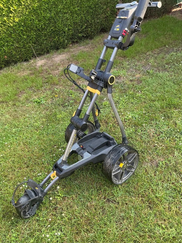 Elektrische golfkar Powakaddy Compact, Ophalen, Gebruikt, Golfkar, Overige merken