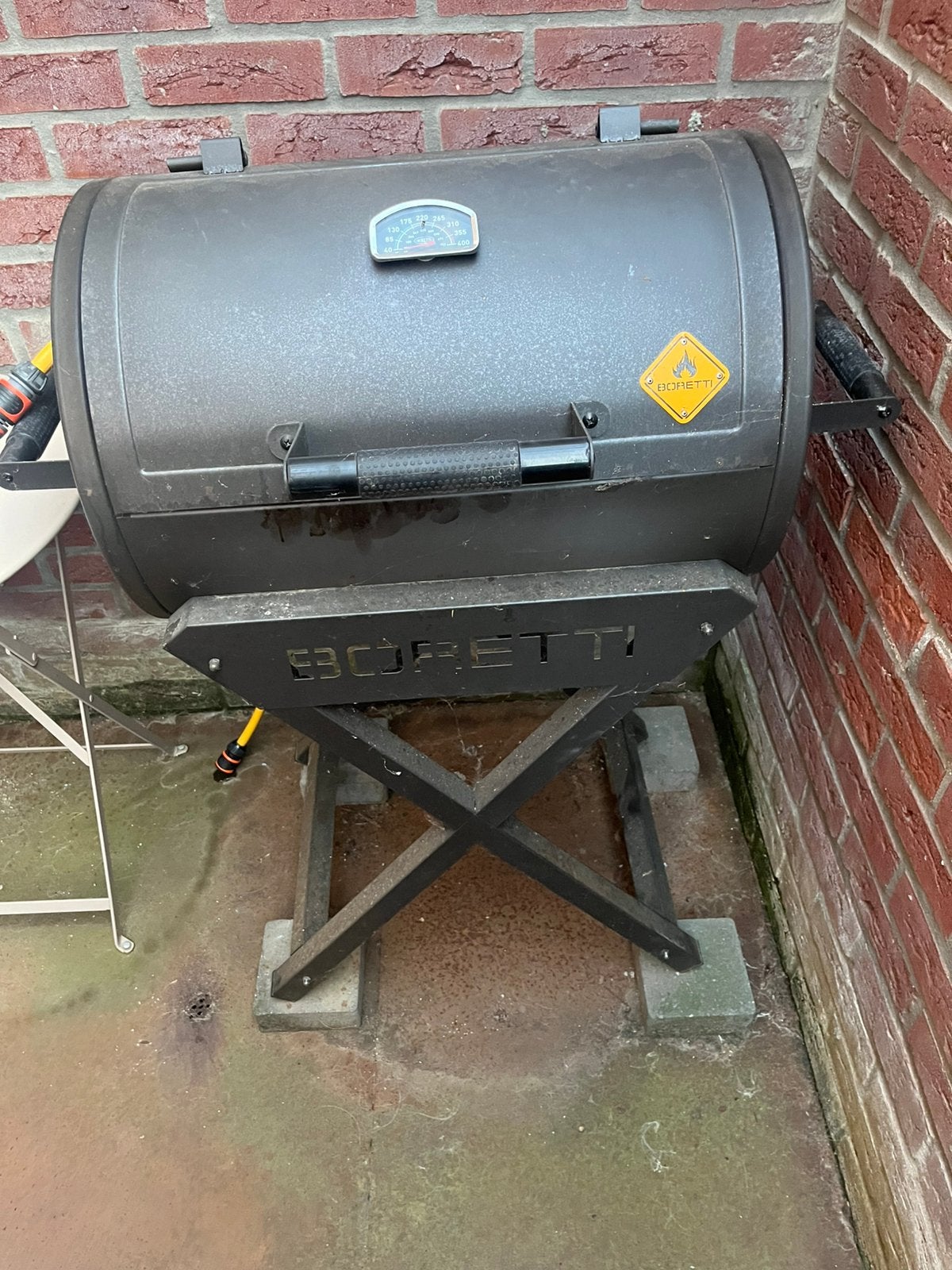 Barbecue Boretti. 2.0., Jardin & Terrasse, Enlèvement, Utilisé, Avec accessoires