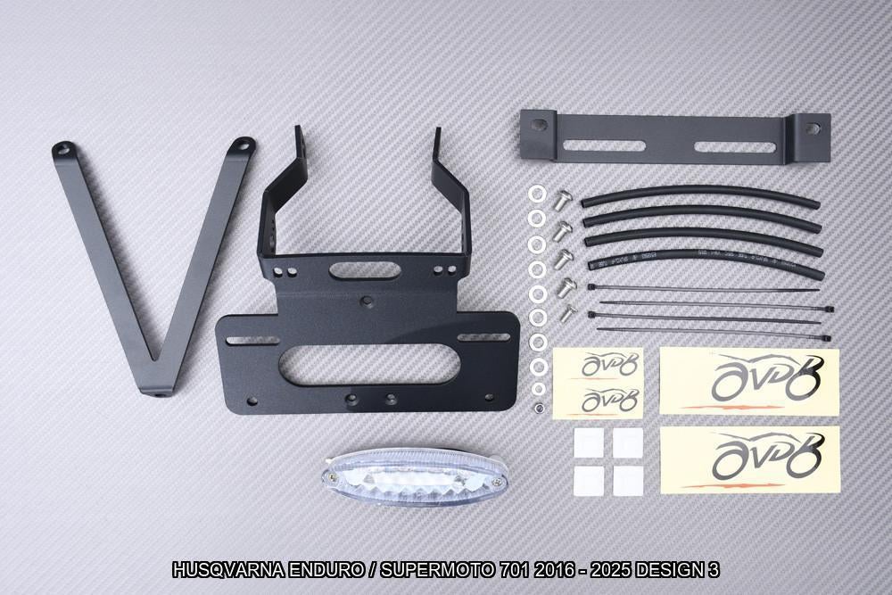 Kentekenplaathouder HUSQVARNA ENDURO SUPERMOTO 701 2016 2025, Motoren, Ophalen of Verzenden, Nieuw