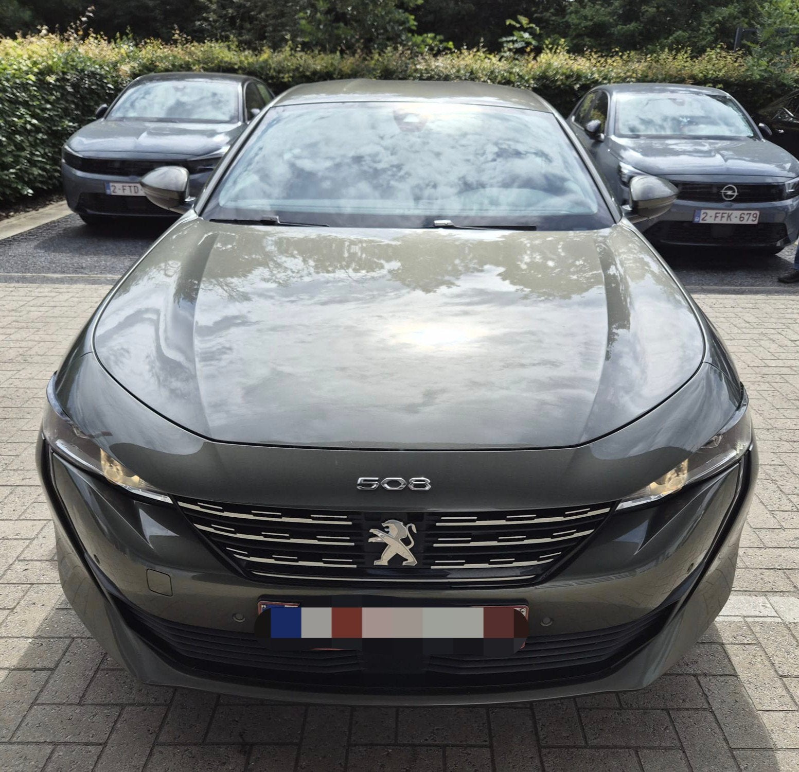 Peugeot 508   #benzine #automaat met GARANTIE, Auto's, Automaat, Bedrijf, 5 deurs, Zilver of Grijs