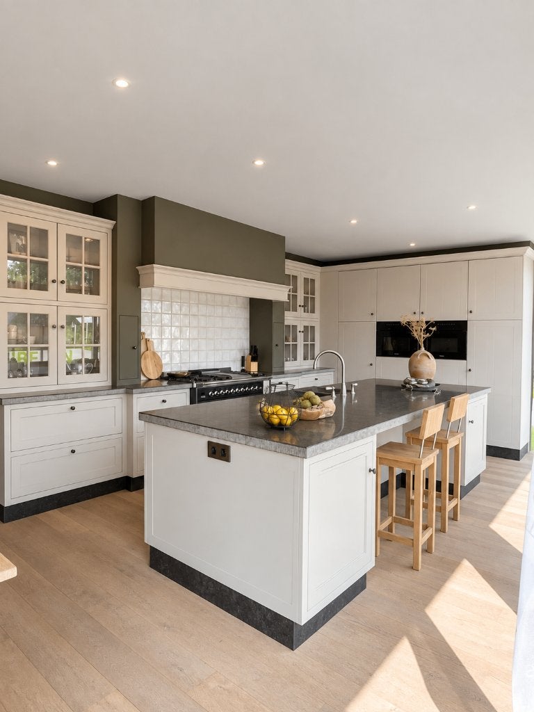 keuken, Huis en Inrichting, Ophalen, Overige kleuren, Dubbelwandige keuken, Graniet of Steen