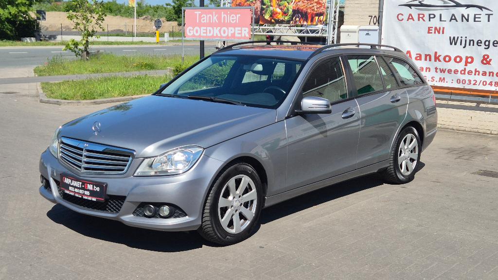 Mercedes-Benz C 220 2.2d CDi 125KW 170PK BEST MERCEDES MOTOR, Auto's, Mercedes-Benz, Euro 5, 1800 kg, Zwart, 4 cilinders