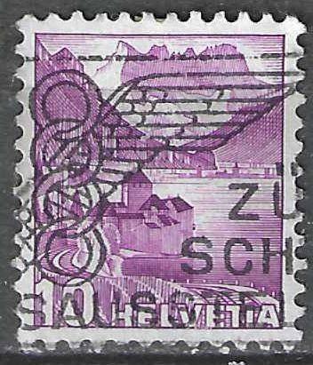 Suisse 1936 - Yvert 291 - Château de Chillon (ST), Envoi, Affranchi