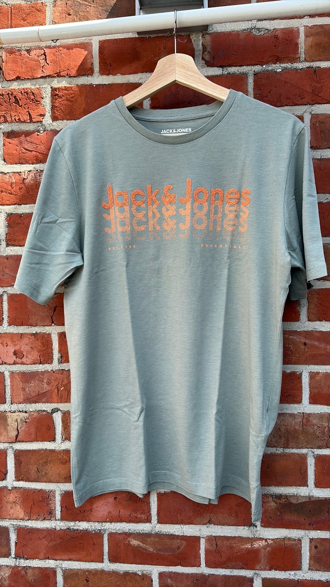 T-shirt Jack & Jones, Enlèvement, Comme neuf, Taille 48/50 (M), Vert