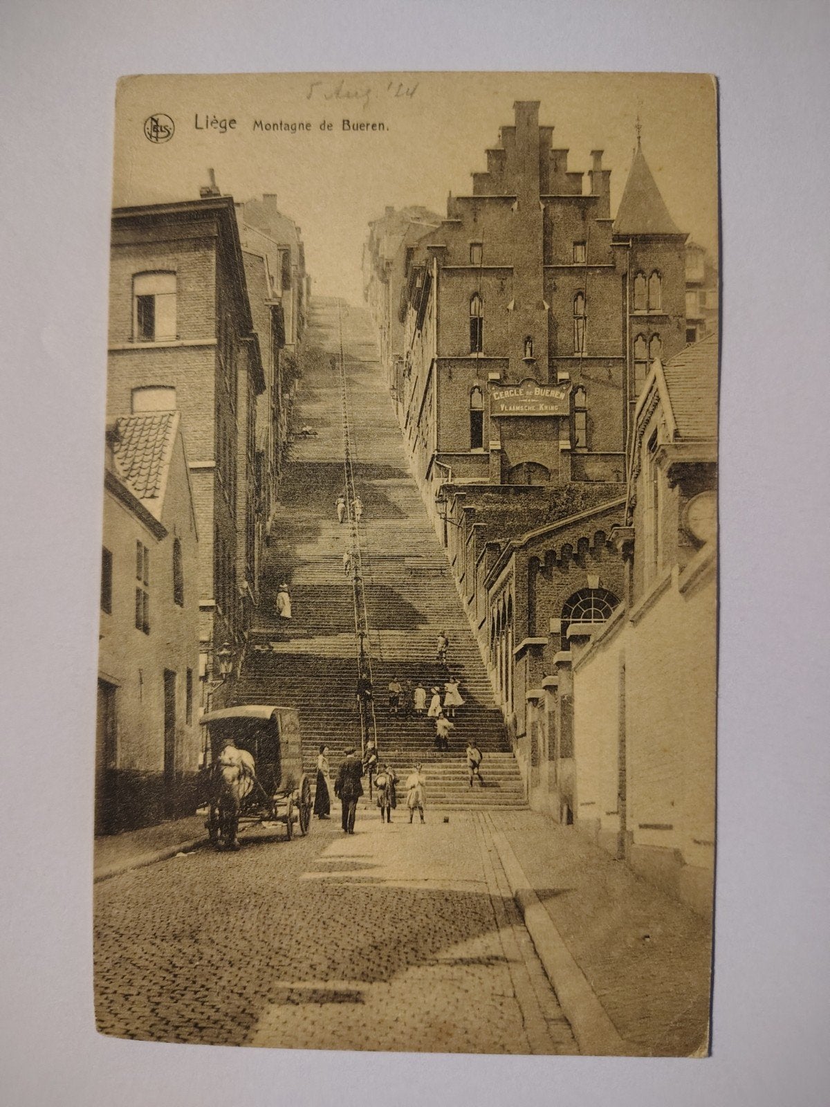 Liège Montagne de Bueren., Ophalen of Verzenden