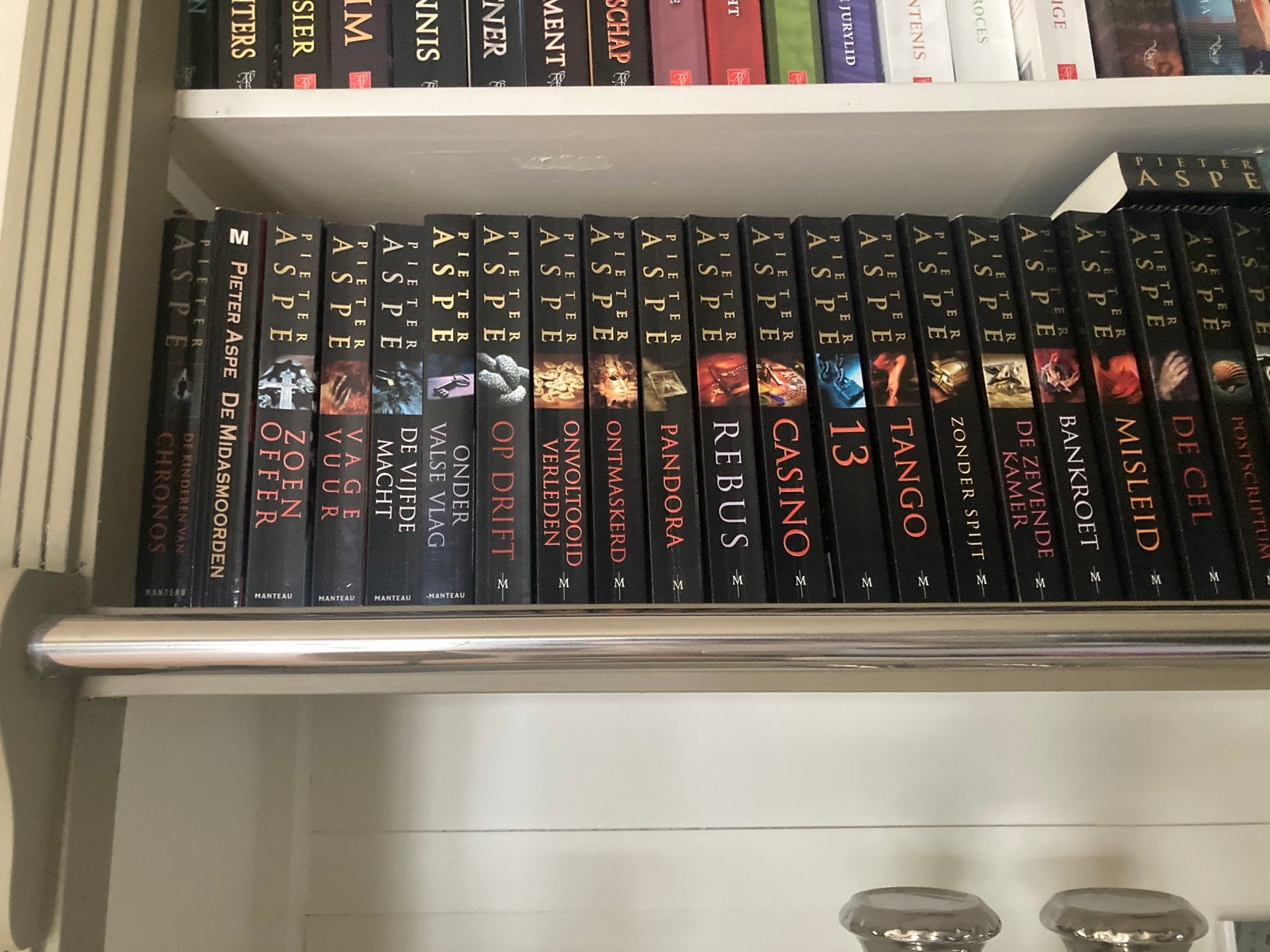 Titelreeks Aspe-Deflo-Grisham, Boeken, Ophalen, Zo goed als nieuw