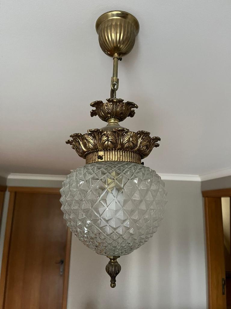 verlichting, Huis en Inrichting, Ophalen, Gebruikt, Glas, Antiek