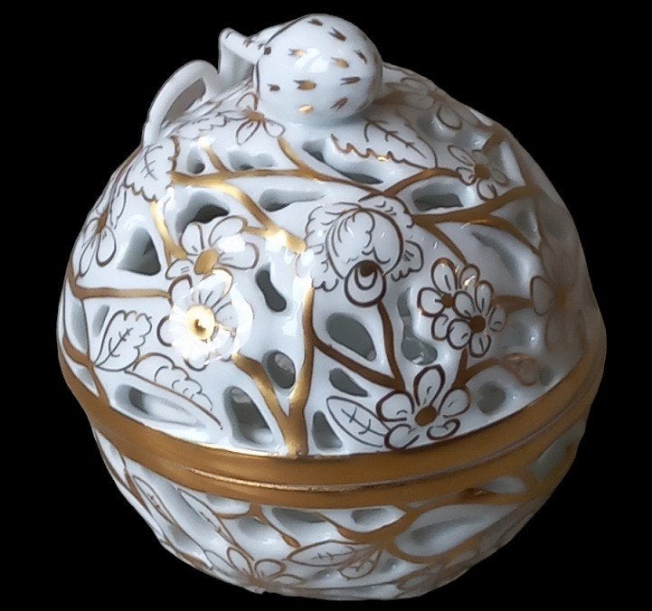 Boîte à bijoux en or blanc pour homme, Enlèvement ou Envoi