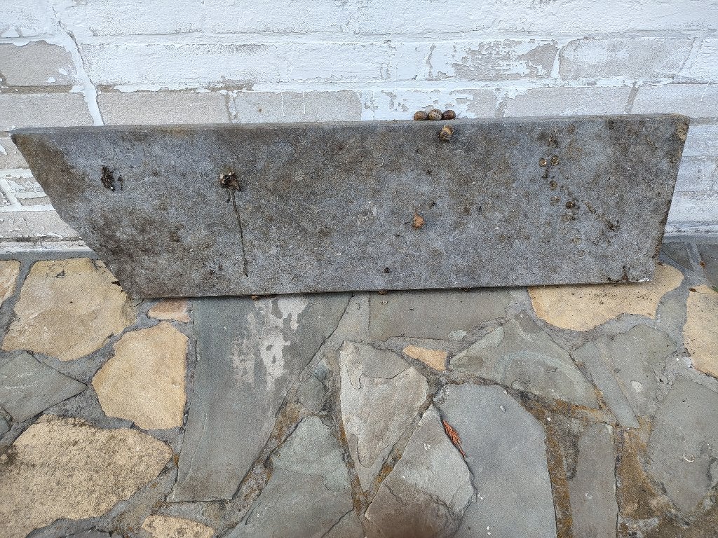 dorpel blauwsteen arduin, Ophalen, Gebruikt