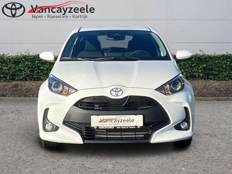 Toyota Yaris Dynamic+cam+bluetooth+applecar, Automaat, 116 pk, Wit, Hybride Elektrisch/Benzine