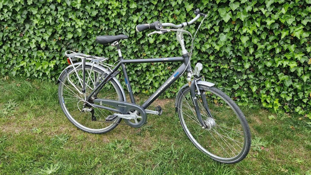 Batavus herenfiets met versnellingen, ideale studenten fiets, Fietsen en Brommers, Ophalen, Gebruikt, Versnellingen, Batavus