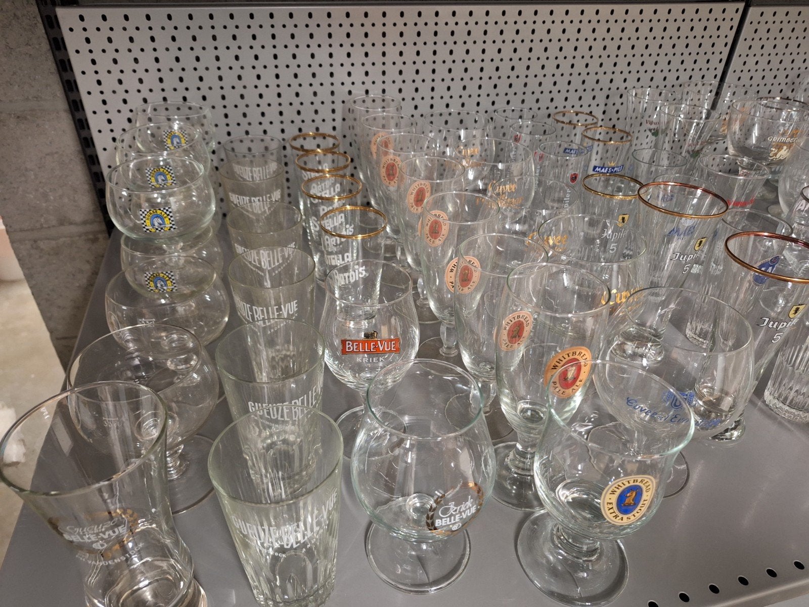 Verres à bière, Collections, Enlèvement
