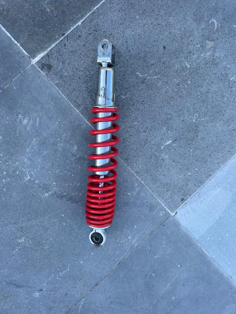 Achterveer scooter, Ophalen