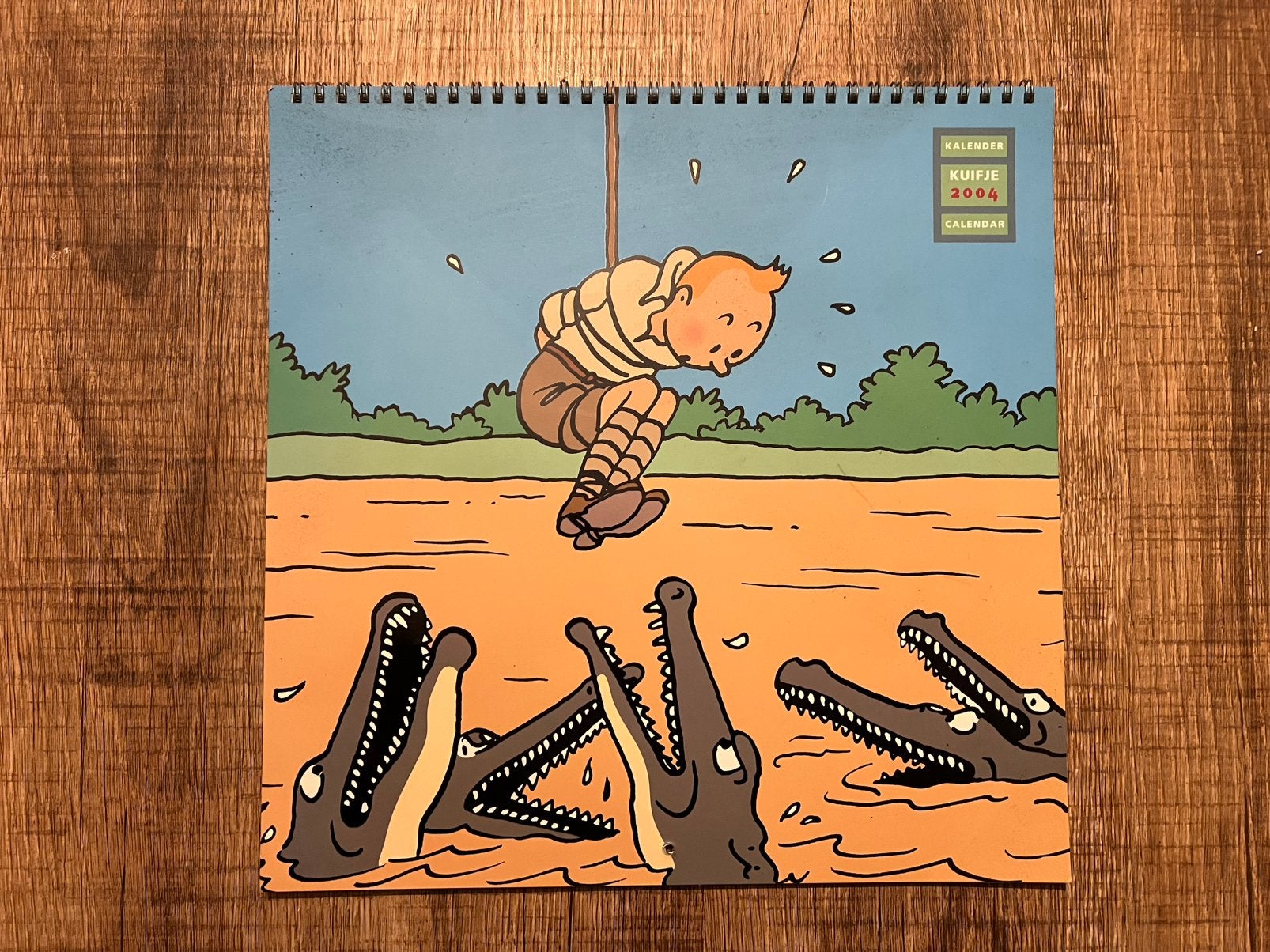 Kuifje Tin Tin Kalender 2004, Verzamelen, Ophalen, Zo goed als nieuw