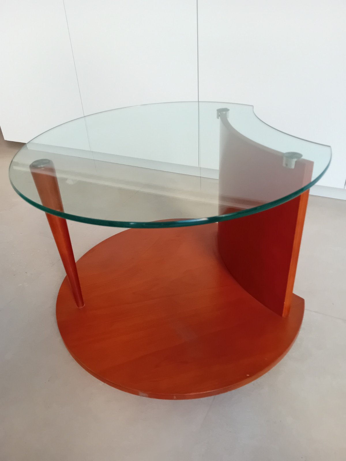 Vintage bijzettafel op wieltjes, Huis en Inrichting, Tafels | Bijzettafels, Ophalen