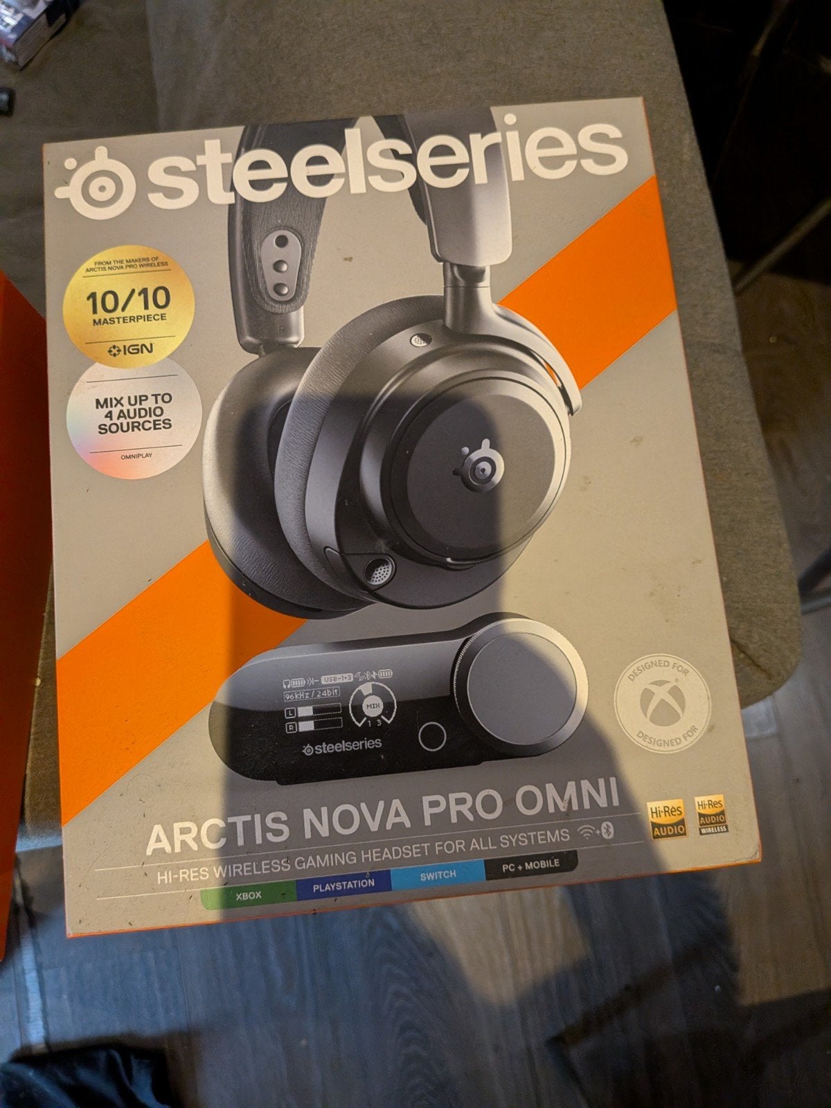 Steelseries Artic Nova Pro Omni fonctionne avec n'importe qu, Casque gamer, Comme neuf, Enlèvement, Steelseries