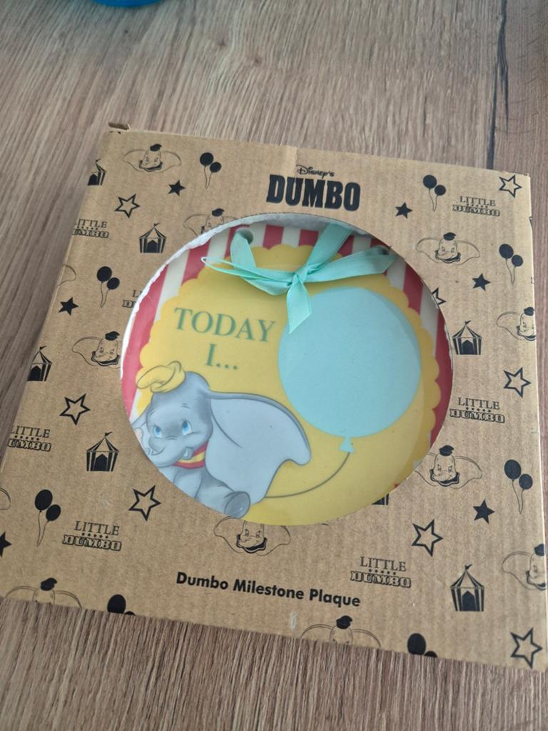 Disney Dumbo Milestone, Kinderen en Baby's, Kraamcadeaus en Geboorteborden, Ophalen