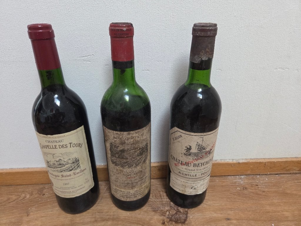 Oude wijnen, Collections, Enlèvement