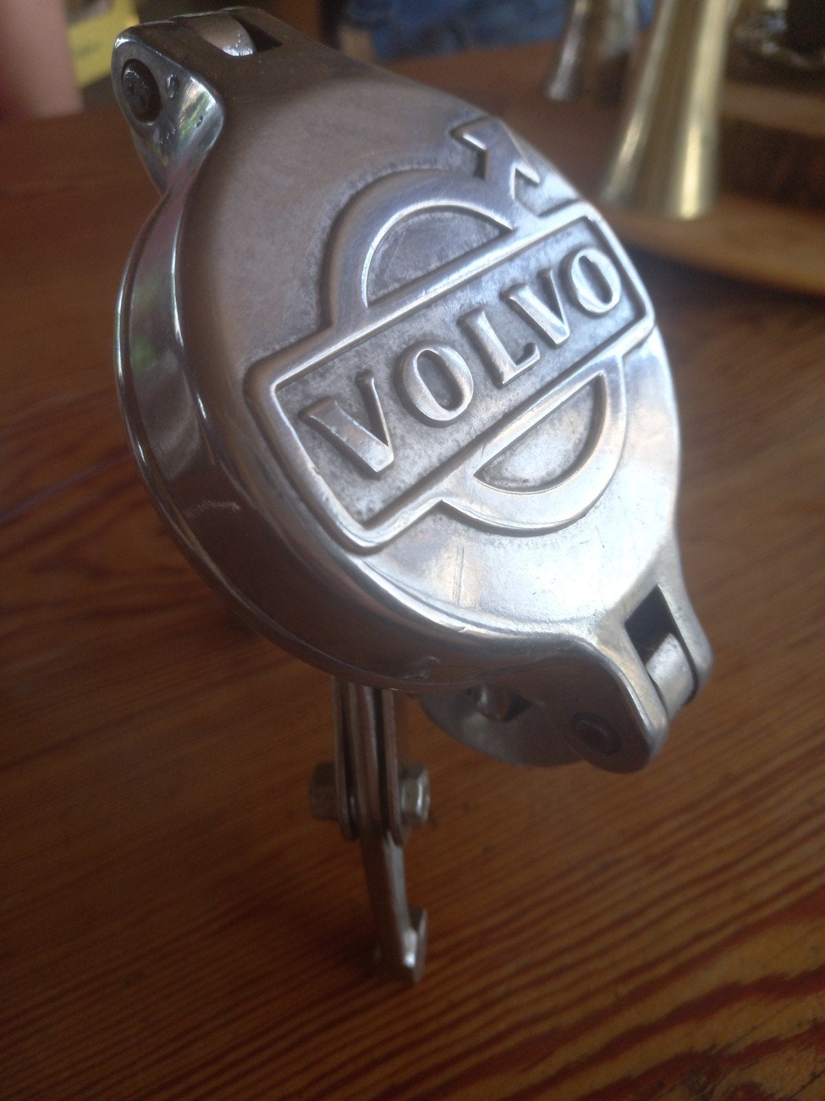 Volvo tankdop gepolijst rvs jaren 60-70, Ophalen, Gereviseerd, Volvo, Brandstofsystemen