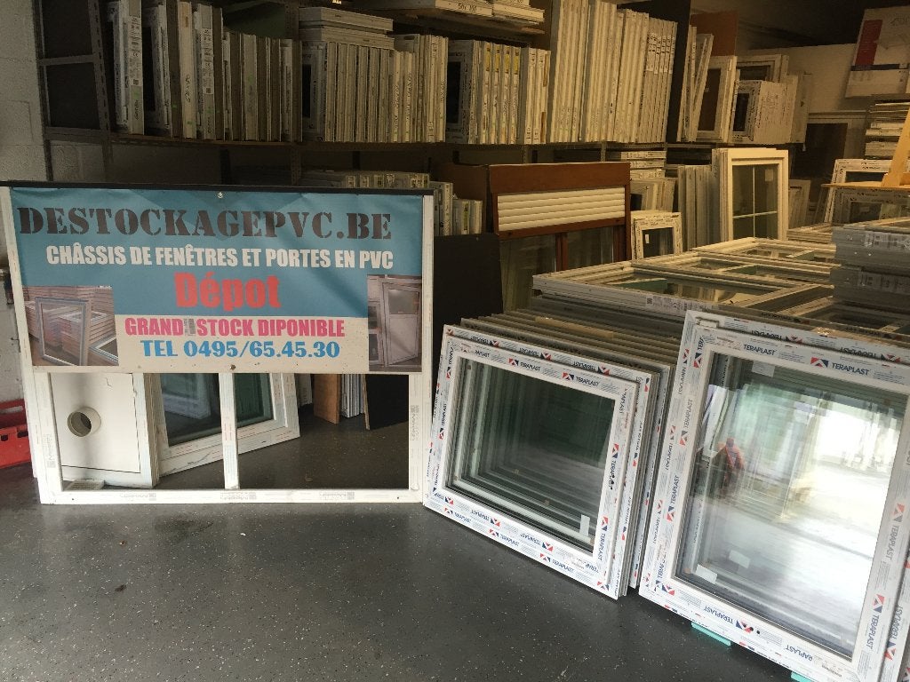 Déstockage de châssis et portes pvc grand stock, Enlèvement, Neuf