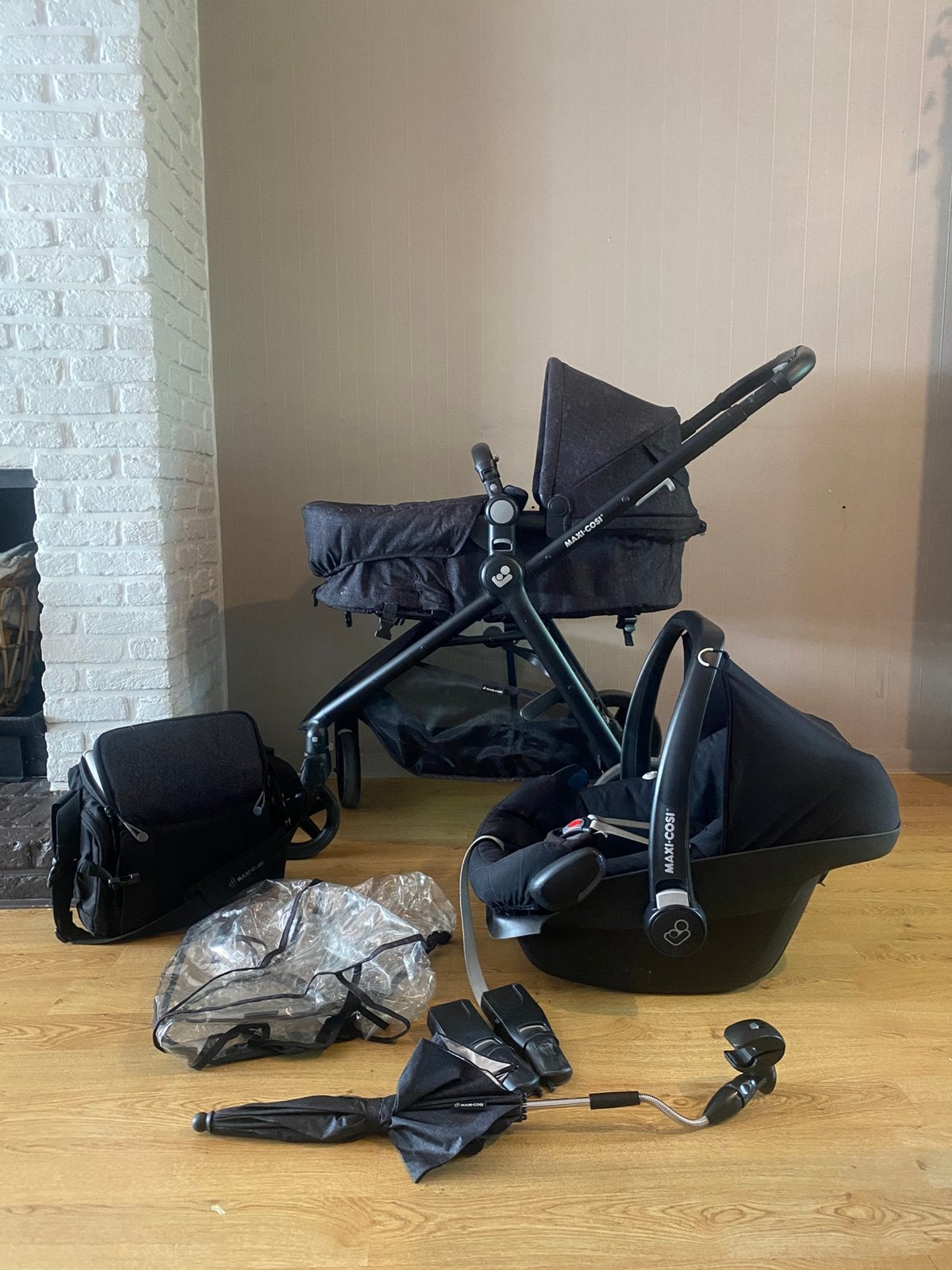 Kinderwagen Maxi Cosi Zelia complete set, Gebruikt, Met autostoeltje, Maxi-Cosi, Ophalen