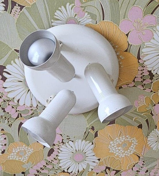 plafonnier, Blanc, Vintage, Enlèvement, Utilisé