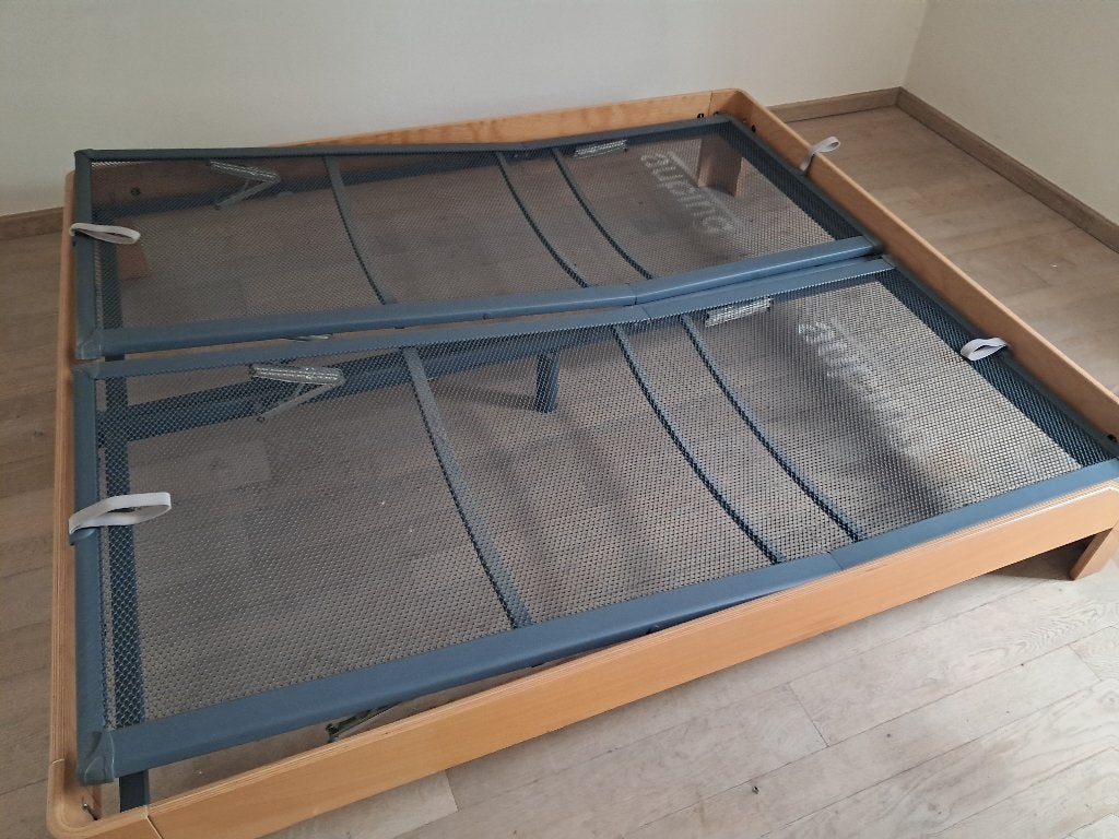 Auping bed - verstelbaar, Huis en Inrichting, Ophalen, Tweepersoons, 180 cm, 200 cm
