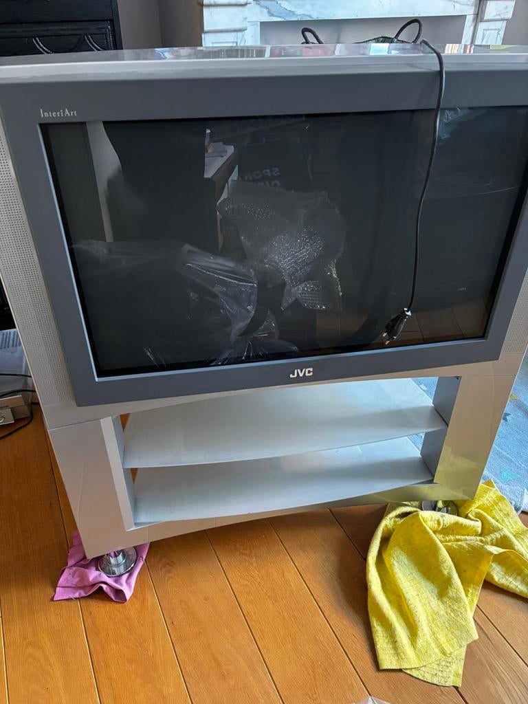 JVC breedbeeld tv met bijpassende onderdeel, Audio, Tv en Foto, Televisies, Ophalen, Gebruikt
