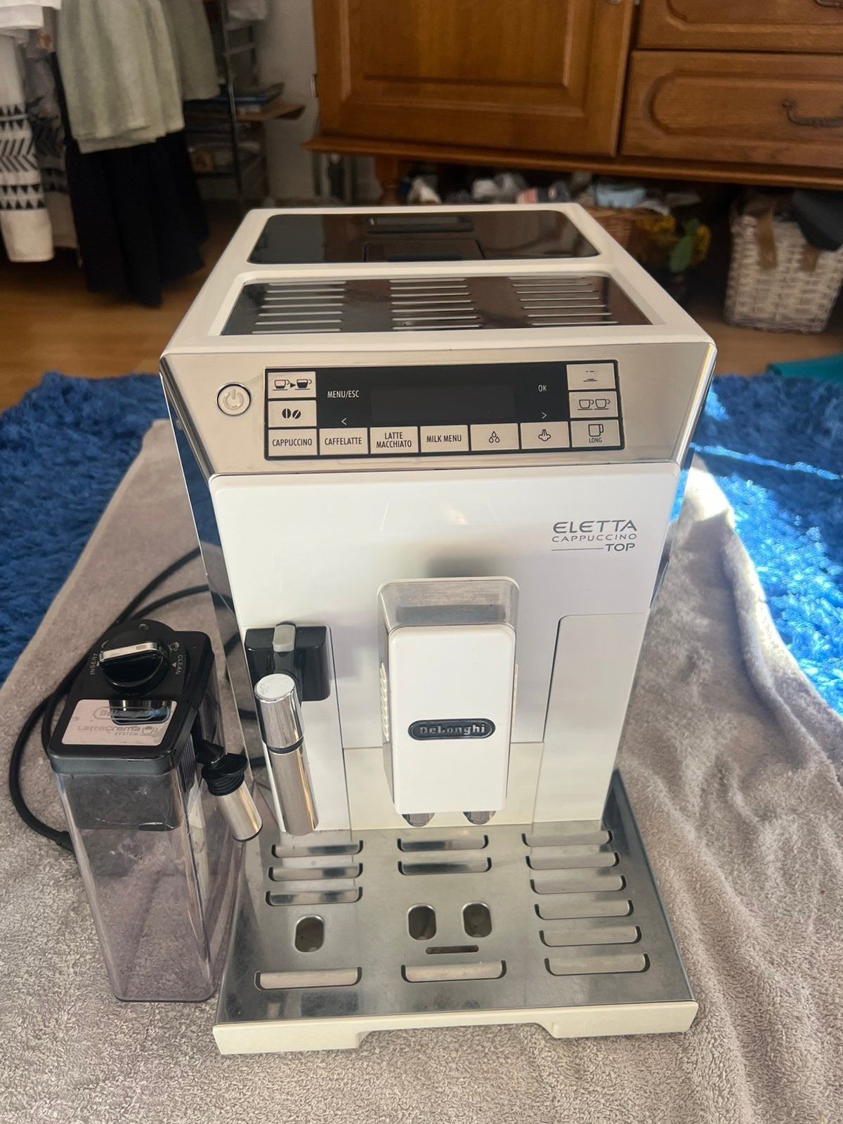 Delonghi eletta cappuccino top, Electroménager, Cafetières, Enlèvement ou Envoi, Comme neuf