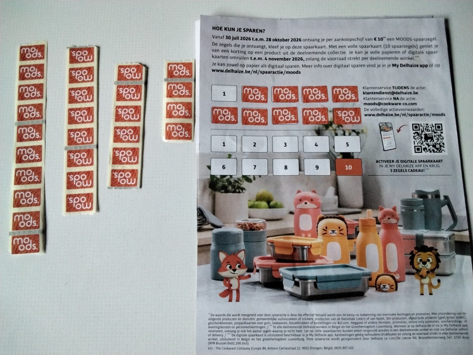 gratis spaarzegels my delhaize, Hobby & Loisirs créatifs, Enlèvement ou Envoi