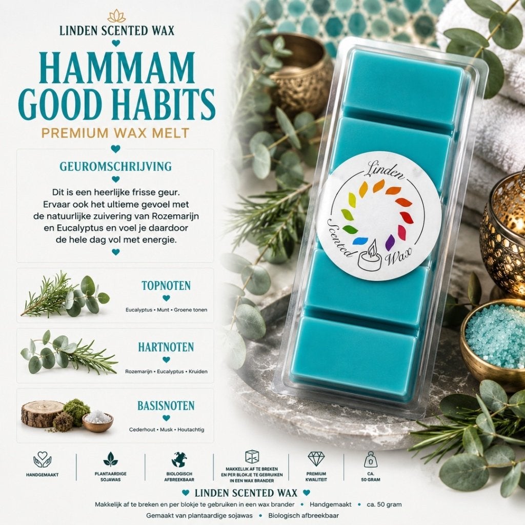 Parfum Waxmelts HAMMAM Good Habits, rituals, waxmelt, Enlèvement ou Envoi, Autres marques, Bougie, Cire