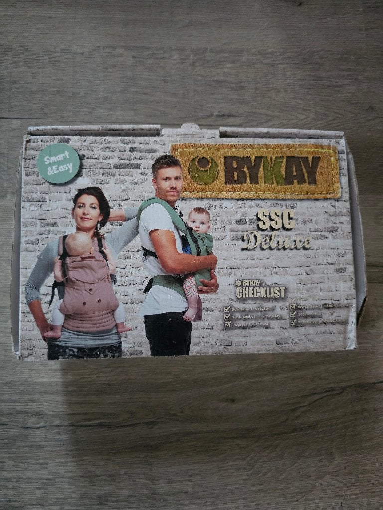 Draagzak ByKay Click Carrier, Kinderen en Baby's, Babydragers en Draagdoeken, Zo goed als nieuw, Buik, Rug of Zij, Draagzak, Ophalen