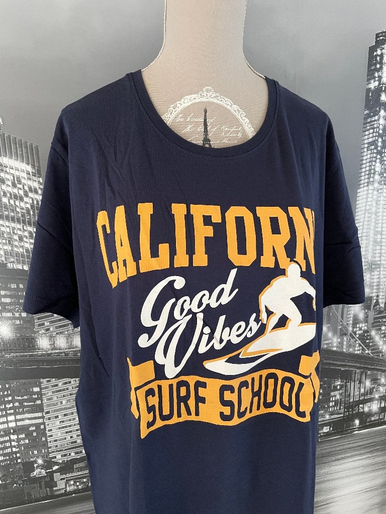 blauw T-shirt Esprit - XL - GRATIS T-shirt bij aankoop, Kleding | Heren, T-shirts, Overige maten, Zo goed als nieuw, Esprit, Verzenden