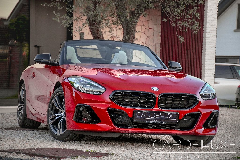 BMW Z4  2.0i M PAKKET / SANFRANCISCO RED + OYSTER !!!!!, Autos, Entreprise, Entretenue par le concessionnaire, 2 portes, Automatique