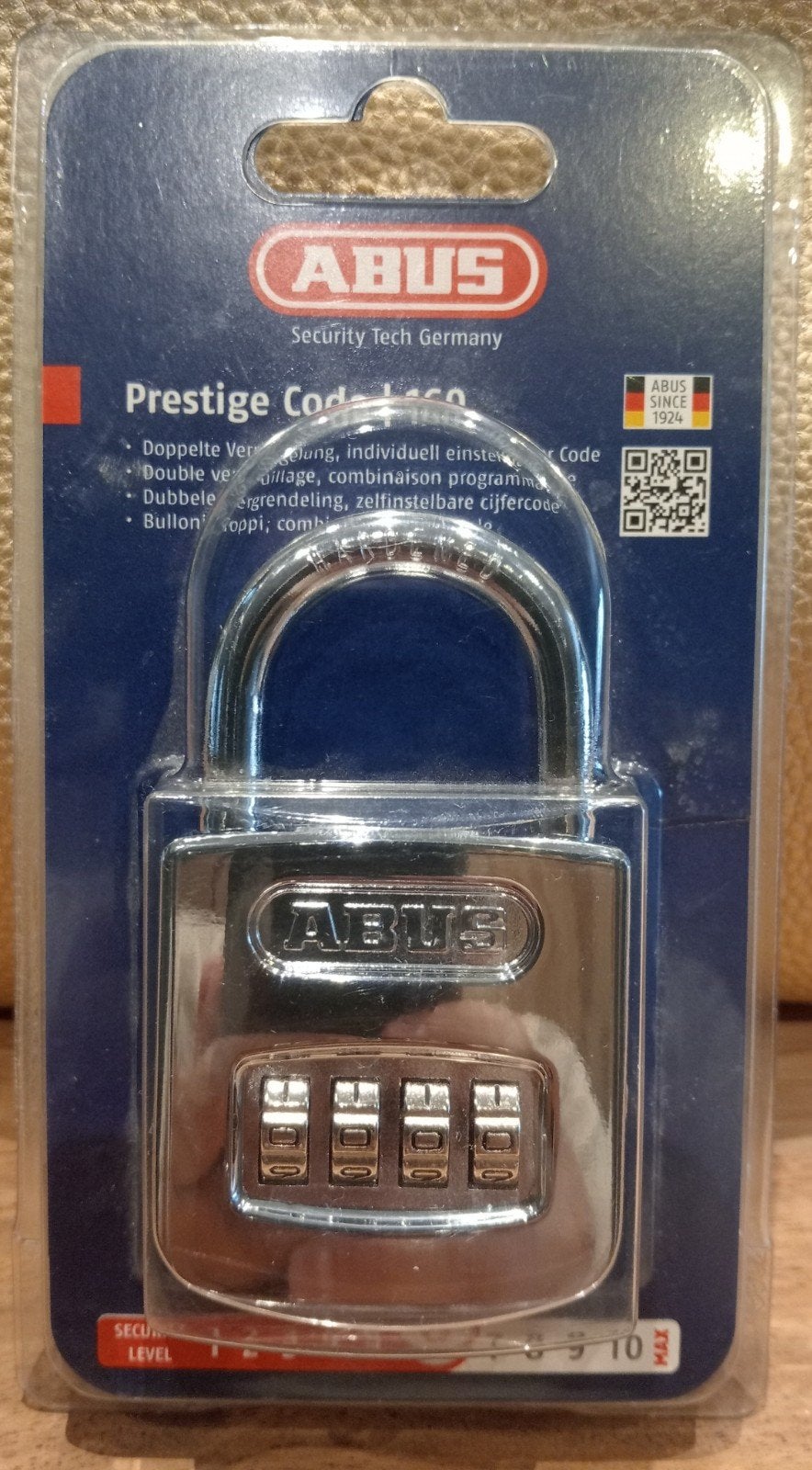 Cadenas à code ABUS Prestige 160/50  NEUF, Motos, Accessoires | Cadenas, Enlèvement ou Envoi
