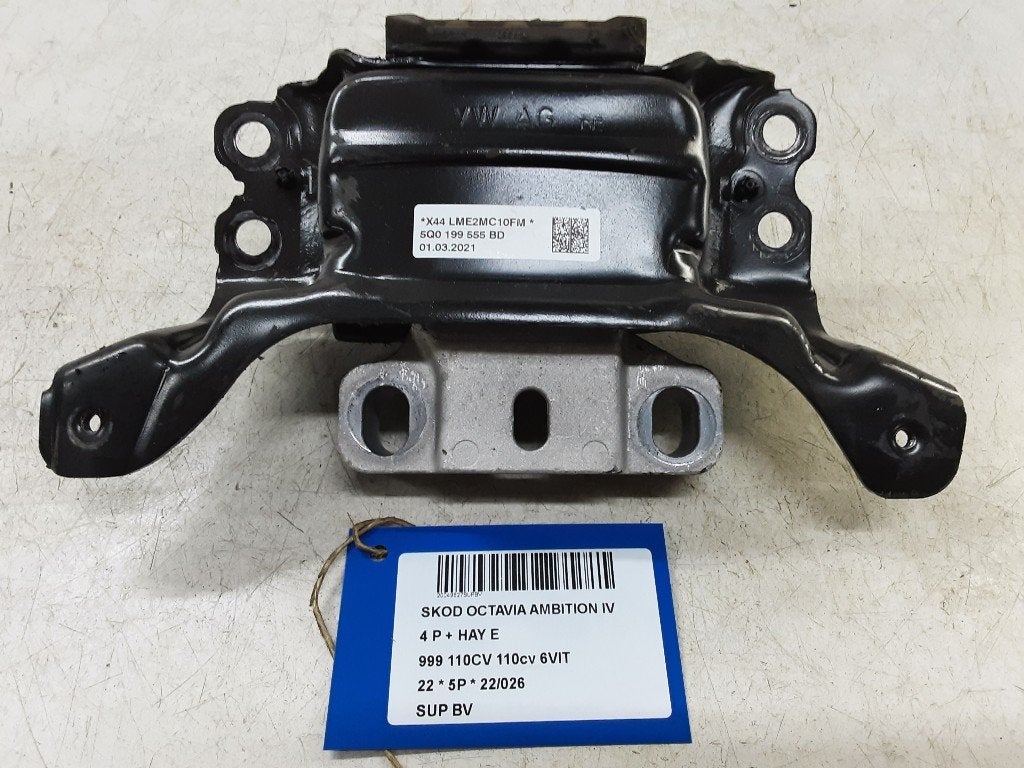 SUPPORT BOITE DE VITESSES Octavia (NXAA) (5Q0199555BD), Utilisé, Skoda