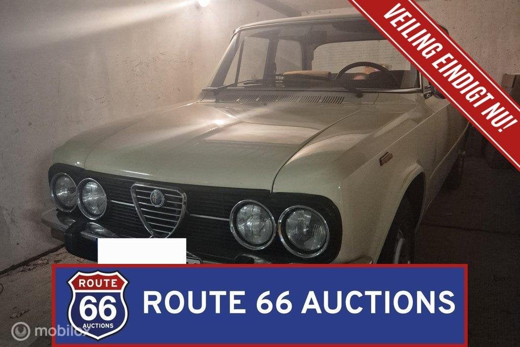 Alfa Romeo Giulia Nuova Super 1300 | Route 66 Auctions, Achat, Entreprise, Boîte manuelle, Autre carrosserie