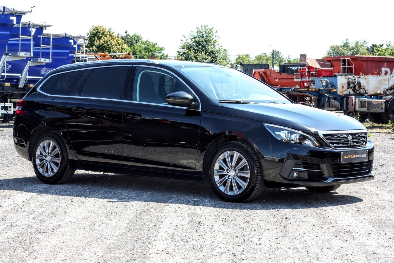 Peugeot 308 SW / Break 1.5 BlueHDi / MASSAGE / NAVI / ZETEL, Autos, Peugeot, 0 kg, Achat, Entreprise, Noir