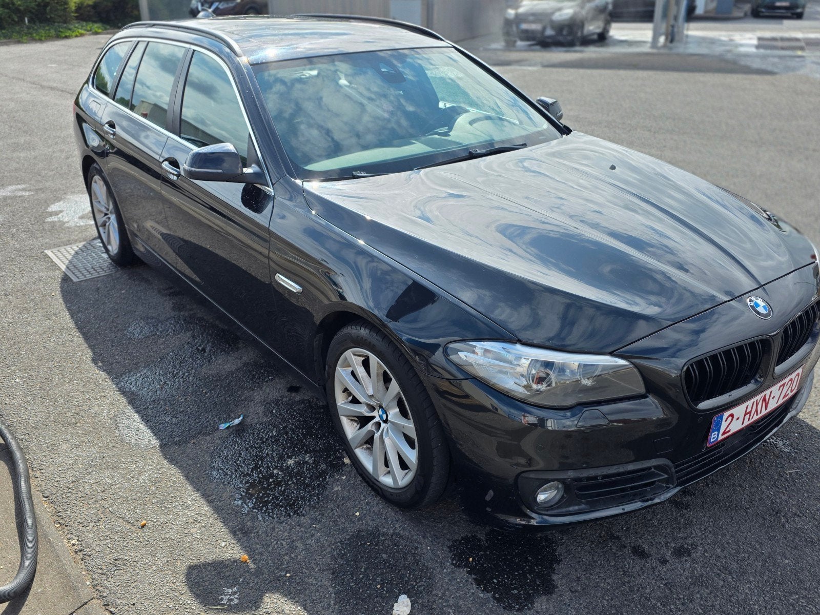 bmw 520d €6B, Auto's, BMW, Automaat, Achterwielaandrijving, Bluetooth, Zwart
