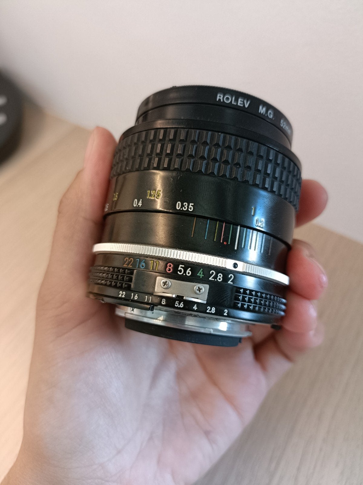 Nikkor Nikon AI 35mm F/2 lens, 35 mm, Nikon, Enlèvement, Utilisé