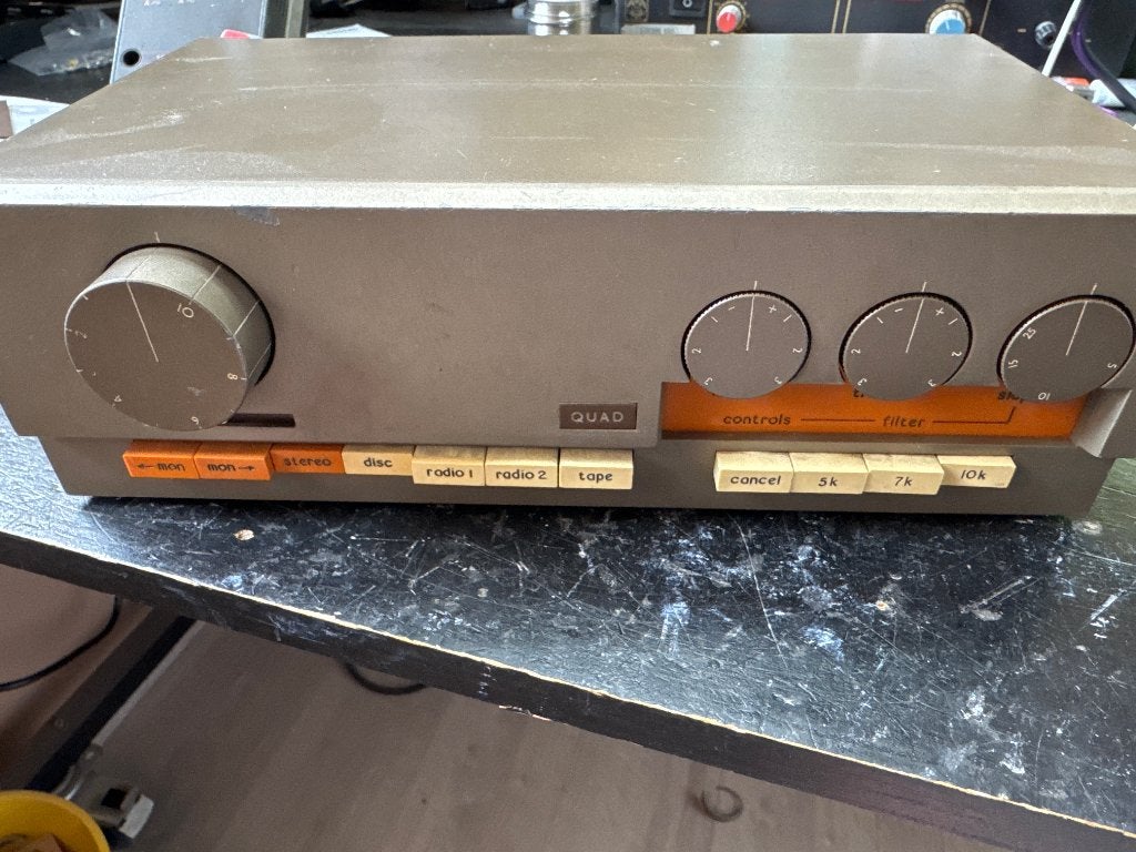 Quad 33, TV, Hi-fi & Vidéo, Amplificateurs & Ampli-syntoniseurs, Enlèvement, Utilisé