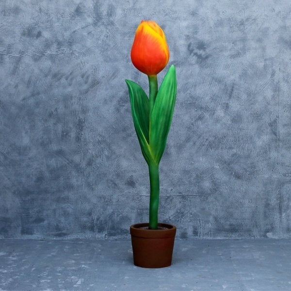 Tulip XXL — statue de tulipe hauteur 206 cm, Enlèvement, Neuf
