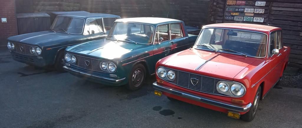 3x Lancia fulvia berlina in één lot te koop, Auto's, Lancia, Particulier, Ophalen