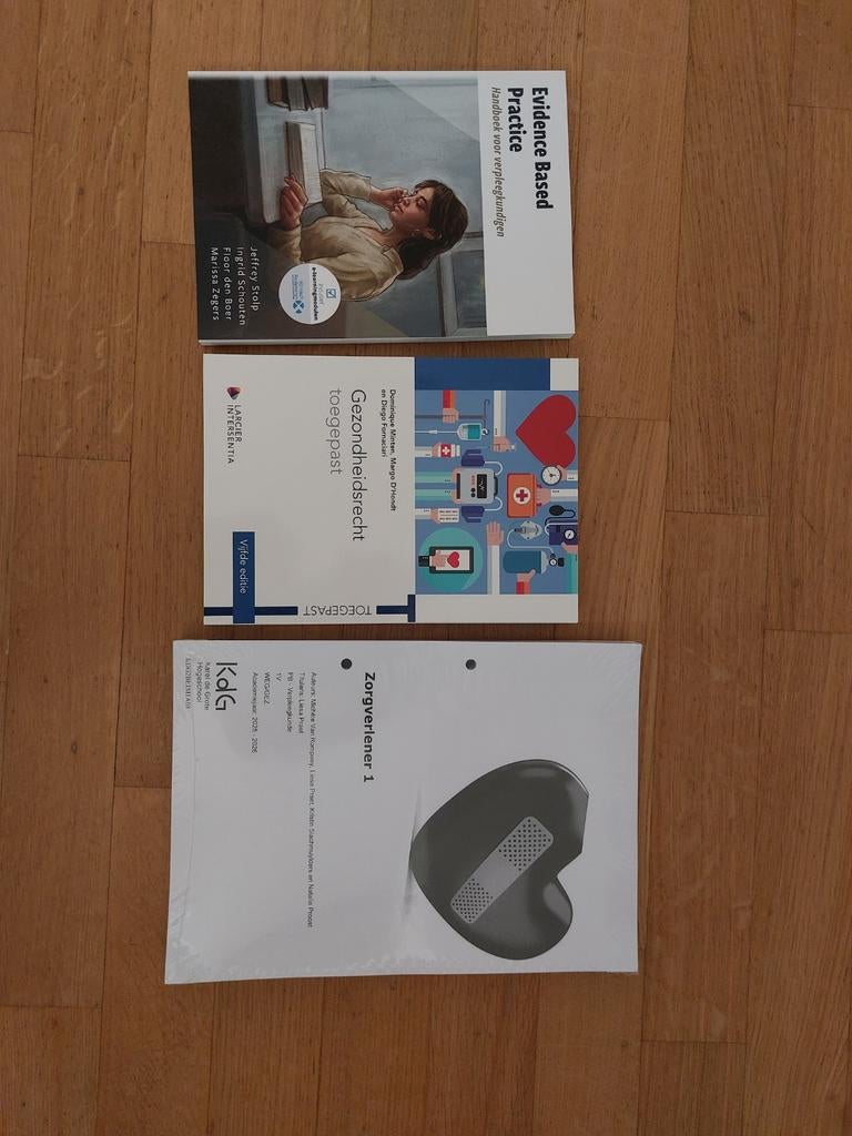 Nieuwe studieboeken bachelor verpleegkundige 1ste jaar, Auto diversen, Handleidingen en Instructieboekjes, Ophalen of Verzenden
