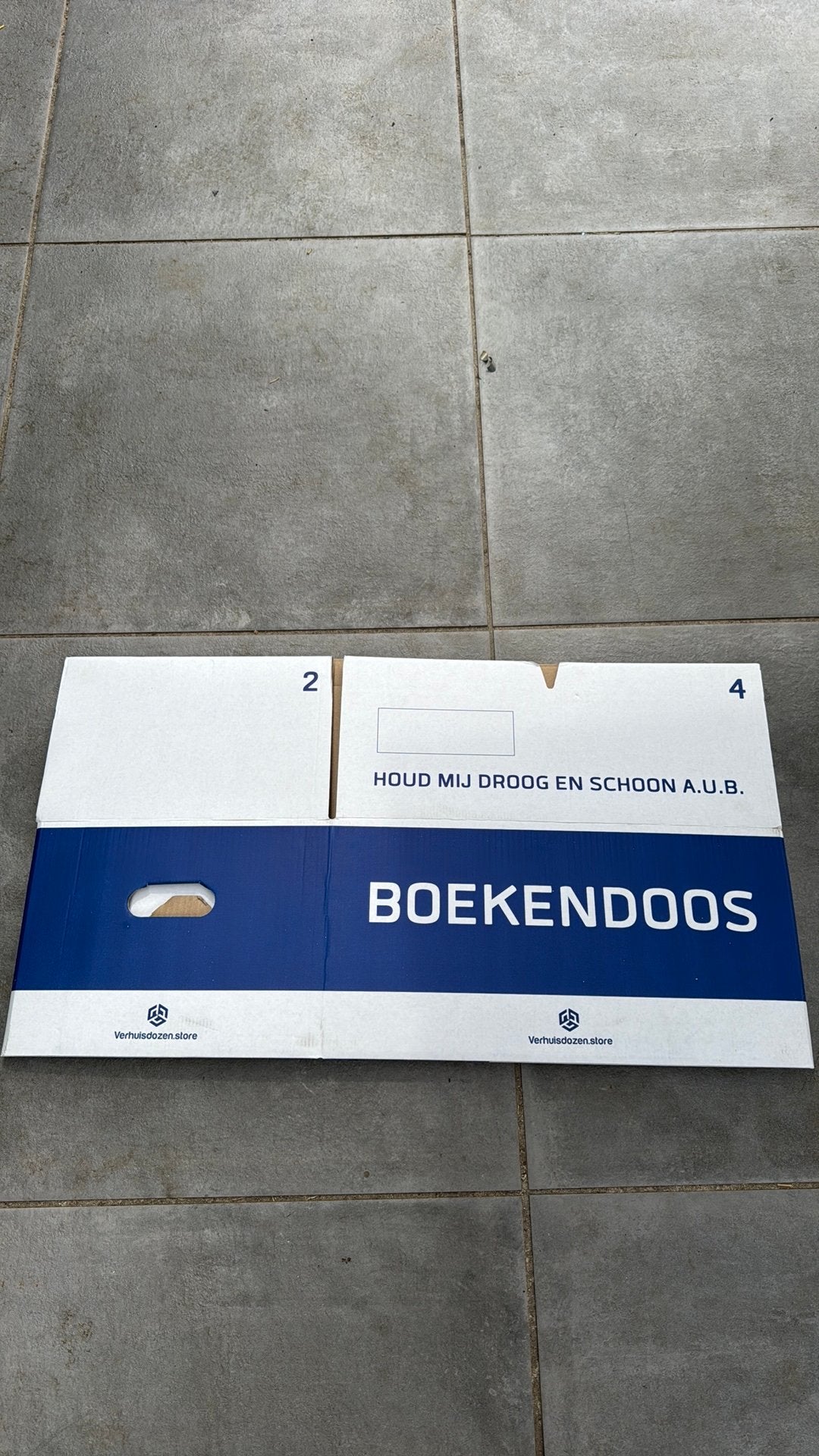 Verhuisdozen, Ophalen, Zo goed als nieuw, Doos, Opvouwbaar
