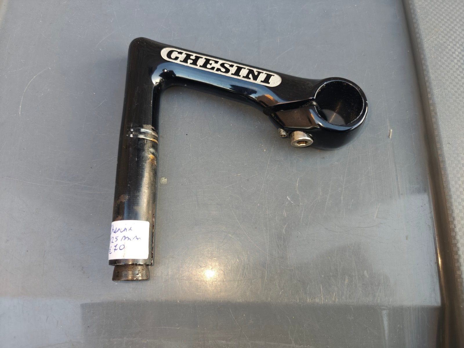 Gepantograveerde chesini Precision 125 mm, Fietsen en Brommers, Ophalen of Verzenden