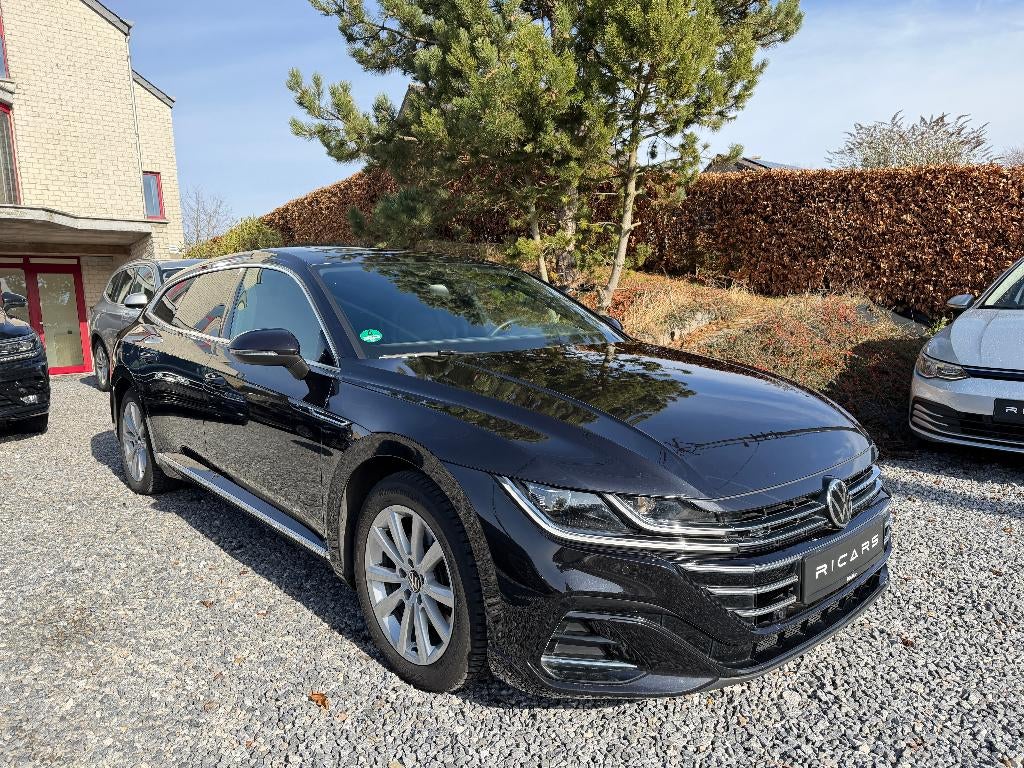 VW Arteon SB Facelift 2.0TDI DSG R-Line FULL OPTION GARANTIE, Auto's, Testrit aan huis, Arteon, 4 cilinders, Zwart