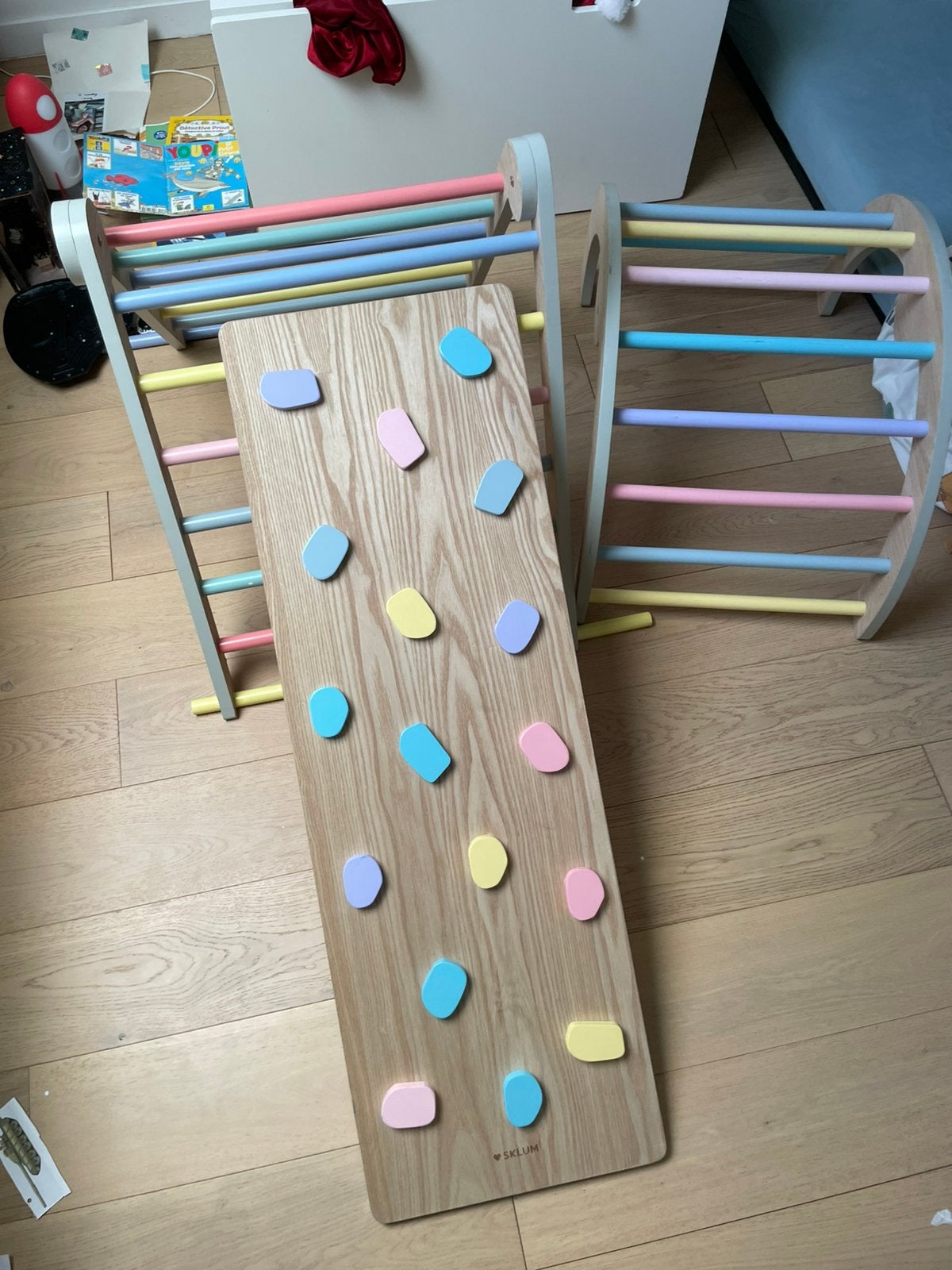 Set de psychomotricité Montessori en bois - Sklum, Kinderen en Baby's, Ophalen, Gebruikt