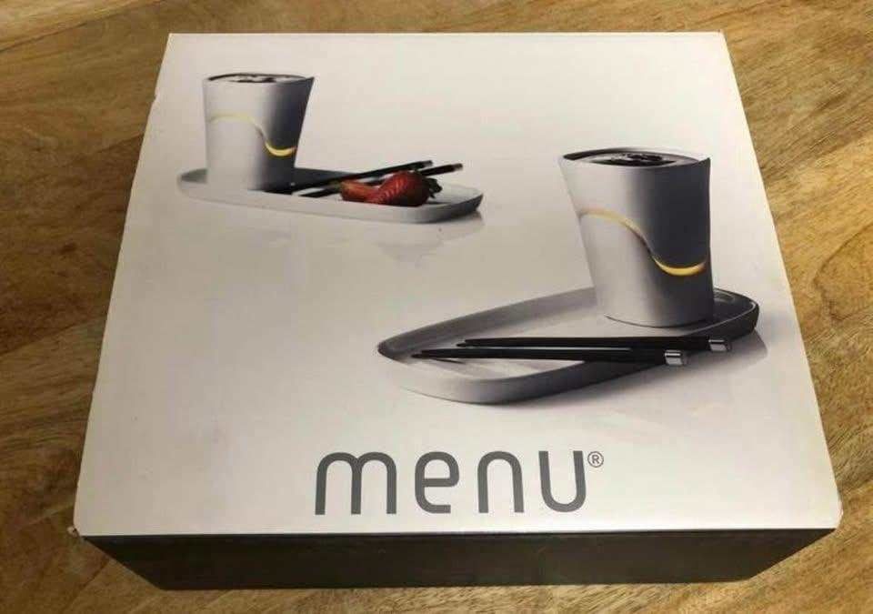Chocoladefondue set van Menu, ontworpen door Jakob Wagner, Elektronische apparatuur, Ophalen, Nieuw, Waxinelicht, Fondueset
